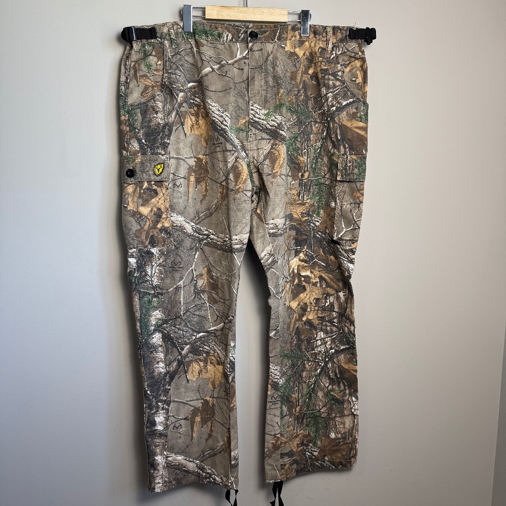 Scent Blocker Men's Tree Camouflage Lightweight Hunting Cargo‎ Pants Size 3XL